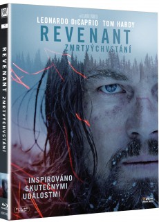 BD obal filmu REVENANT Zmrtvýchvstání / The Revenant