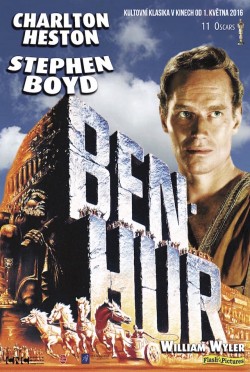 Český plakát filmu Ben Hur / Ben-Hur