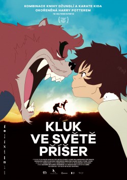 Český plakát filmu Kluk ve světě příšer / Bakemono no ko
