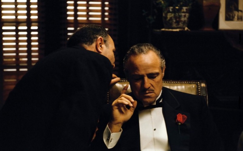 Marlon Brando ve filmu Kmotr / The Godfather
