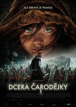 Český plakát filmu Dcera čarodějky / Skammerens datter