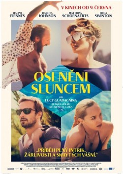 Český plakát filmu Oslněni sluncem / A Bigger Splash