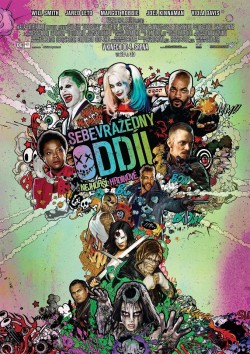 Český plakát filmu Sebevražedný oddíl / Suicide Squad