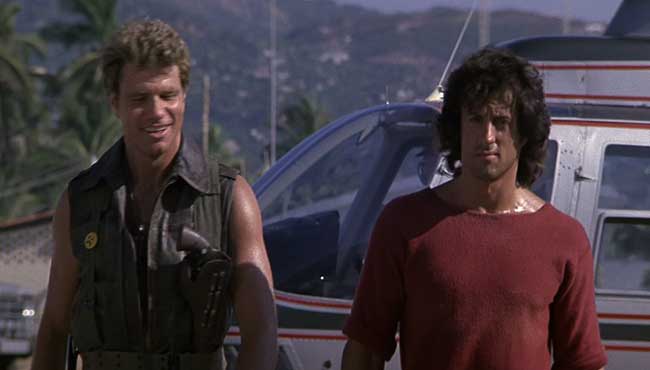 Sylvester Stallone ve filmu Rambo II / Rambo: First Blood Part II