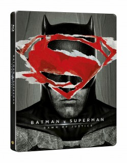 BD obal filmu Batman v Superman: Úsvit spravedlnosti / Batman vs. Superman: Úsvit spravedlnosti