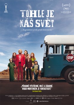 Český plakát filmu Tohle je náš svět / Captain Fantastic