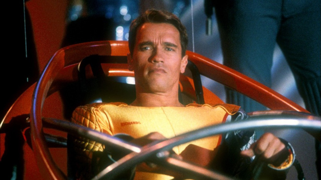 Arnold Schwarzenegger ve filmu Běžící muž / The Running Man