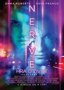 Český plakát filmu Nerve: Hra o život / Nerve