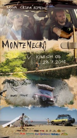 Český plakát filmu  / Montenegro