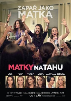 Český plakát filmu Matky na tahu / Bad Moms