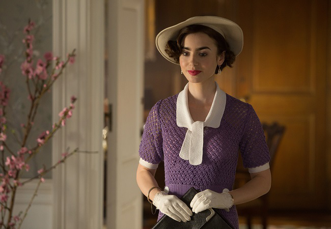 Lily Collins ve filmu  / The Last Tycoon