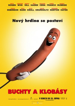 Český plakát filmu Buchty a klobásy / Sausage Party