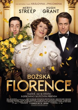 Český plakát filmu Božská Florence / Florence Foster Jenkins