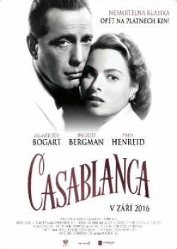 Český plakát filmu Casablanca / Casablanca