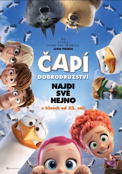 Český plakát filmu Čapí dobrodružství / Storks