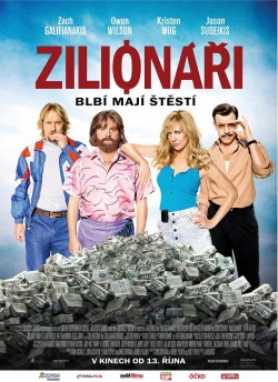 Český plakát filmu Zilionáři / Masterminds