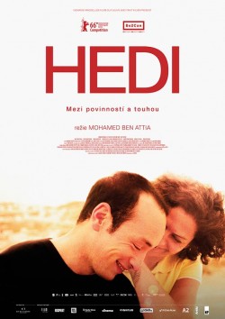 Český plakát filmu Hedi / Inhebek Hedi