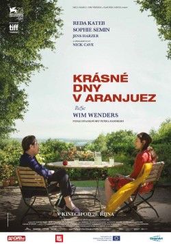 Český plakát filmu Krásné dny v Aranjuez / The Beautiful Days of Aranjuez