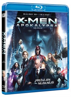 BD obal filmu X-Men: Apokalypsa / X-Men: Apocalypse