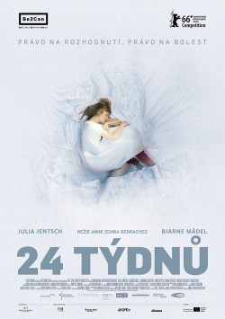 Český plakát filmu 24 týdnů / 24 Wochen
