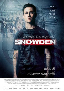 Český plakát filmu Snowden / Snowden