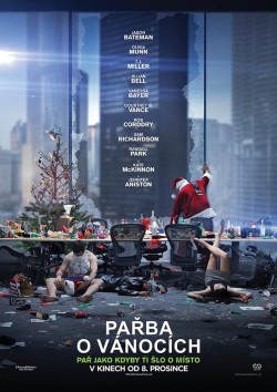 Český plakát filmu Pařba o Vánocích / Office Christmas Party