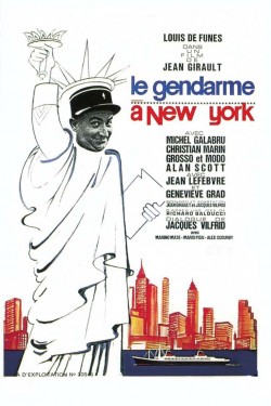 Plakát filmu Četník v New Yorku / Le gendarme à New York