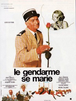 Plakát filmu Četník se žení / Le gendarme se marie