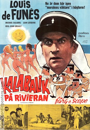 Plakát filmu Četník ve výslužbě / Le gendarme en balade