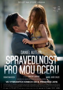 Český plakát filmu Spravedlnost pro mou dceru / Au nom de ma fille