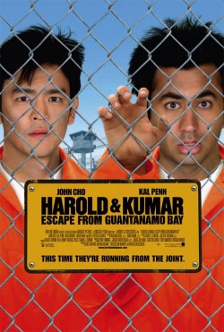 Plakát filmu Zahulíme, uvidíme 2 / Harold & Kumar Escape from Guantanamo Bay