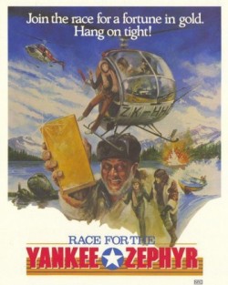 Plakát filmu Souboj o poklad Yankee Zephyru / Race for the Yankee Zephyr