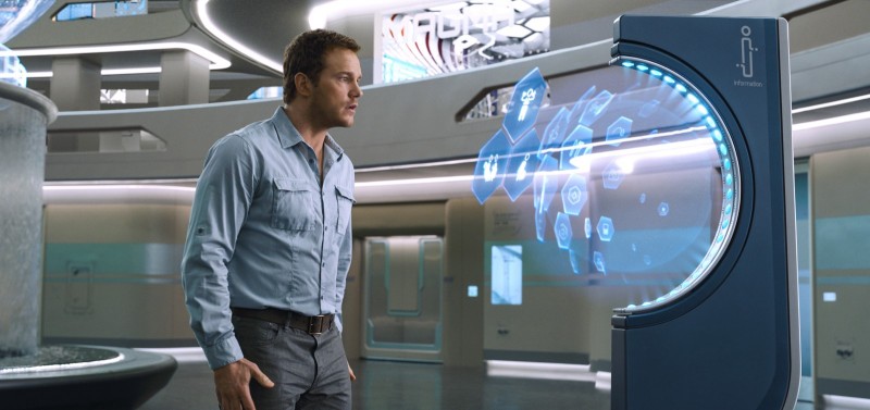 Chris Pratt ve filmu Pasažéři / Passengers