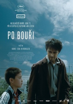 Český plakát filmu Po bouři / Umi yori mo mada fukaku