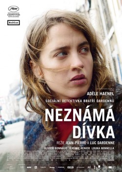 Český plakát filmu Neznámá dívka / La fille inconnue