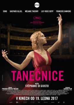 Český plakát filmu Tanečnice / La danseuse
