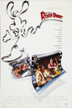 Plakát filmu Falešná hra s králíkem Rogerem / Who Framed Roger Rabbit