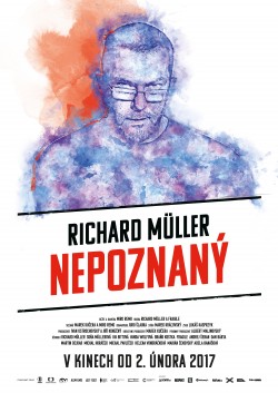 Český plakát filmu Richard Müller: Nepoznaný / Richard Müller: Nespoznaný