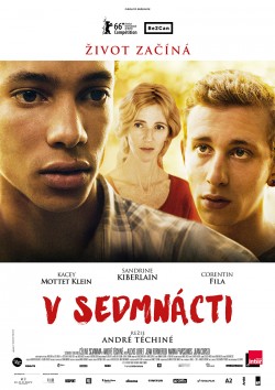 Český plakát filmu V sedmnácti / Quand on a 17 ans