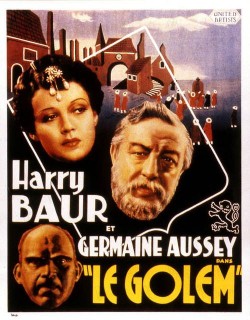 Plakát filmu Golem / Le Golem