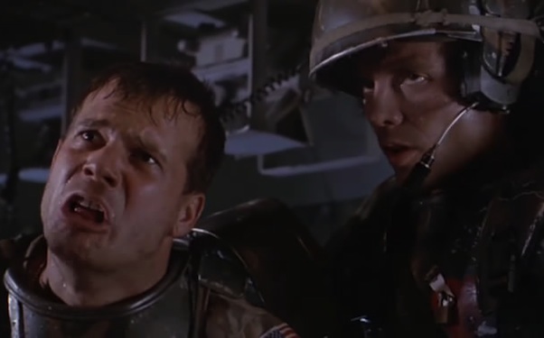 Bill Paxton, Michael Biehn ve filmu Vetřelci / Aliens
