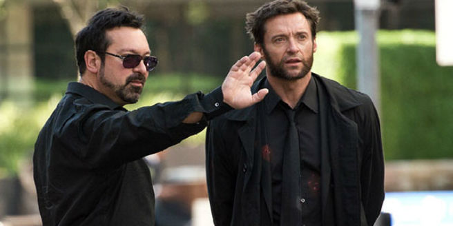 James Mangold, Hugh Jackman při natáčení filmu Wolverine / The Wolverine