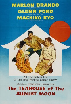 Plakát filmu Čajovna U srpnového měsíce / The Teahouse of the August Moon