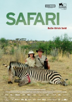 Český plakát filmu Safari / Safari