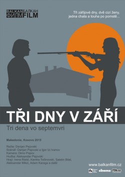 Český plakát filmu Tři dny v září / Tri dena vo septemvri