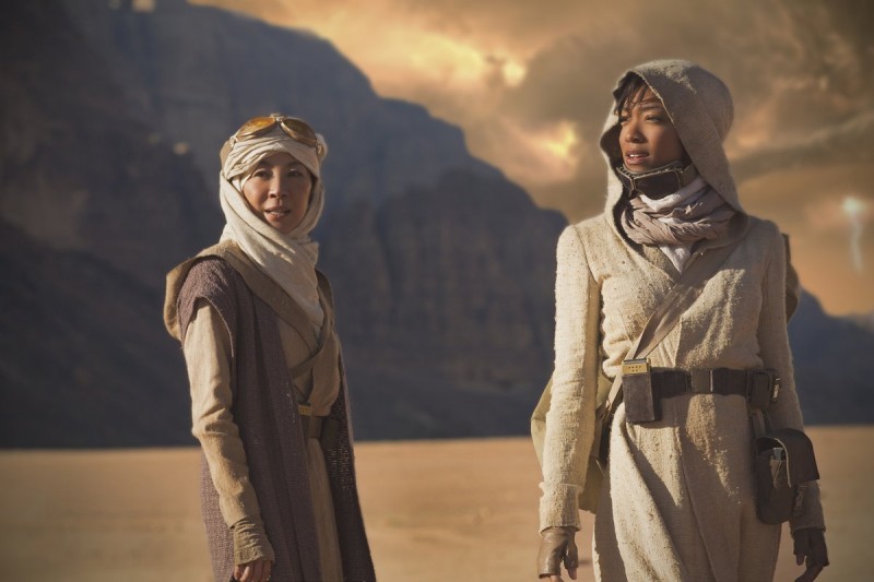 Sonequa Martin-Green, Michelle Yeoh ve filmu  / Star Trek: Discovery