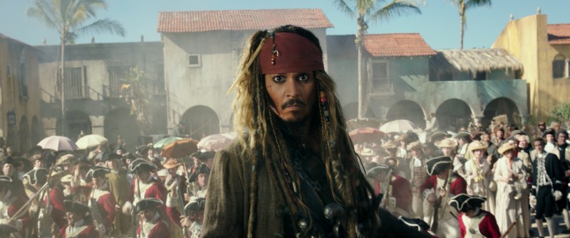 Johnny Depp ve filmu Piráti z Karibiku: Salazarova pomsta / Pirates of the Caribbean: Dead Men Tell No Tales