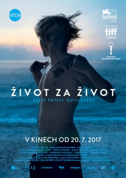 Český plakát filmu Život za život / Réparer les vivants