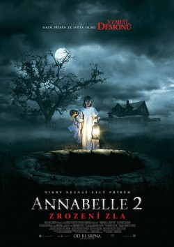Český plakát filmu Annabelle 2: Zrození zla / Annabelle: Creation