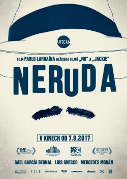 Český plakát filmu Neruda / Neruda